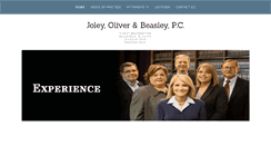 Desktop Screenshot of joleylaw.com